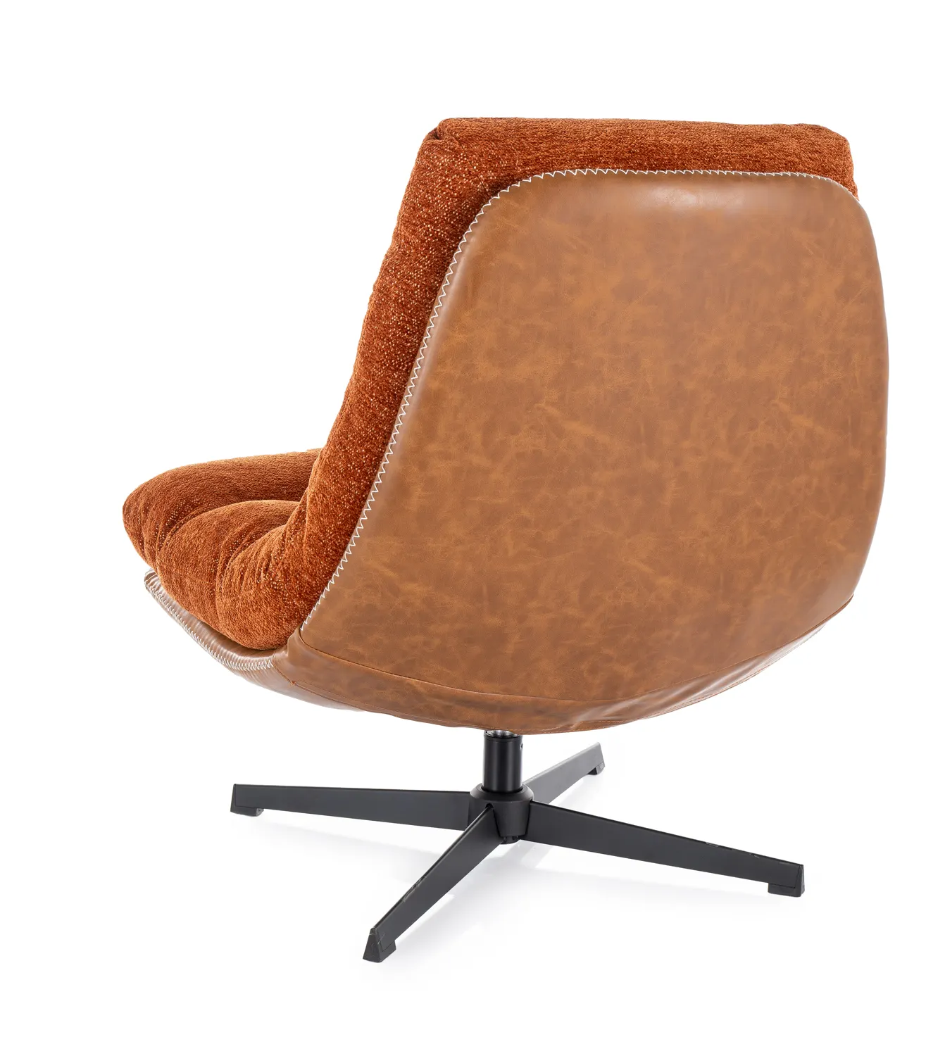 Fotel obrotowy 360st. FELICIA RAVEN cynamonowy - FELICIARCY