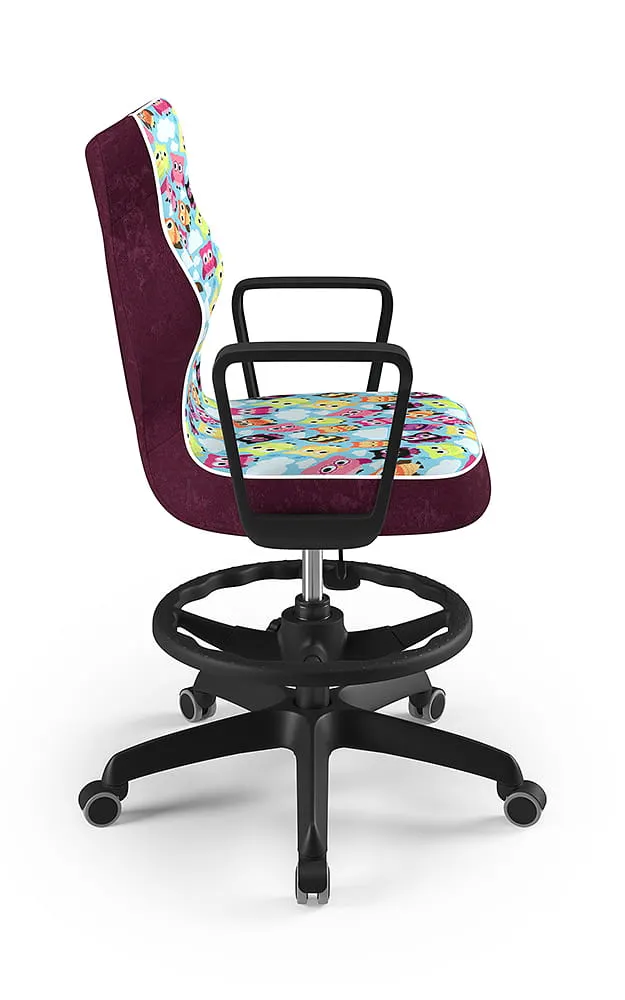 Krzesło młodzieżowe Norm czarny Storia 32 rozmiar 6 WK+P - MB-L-6-B-C-ST32