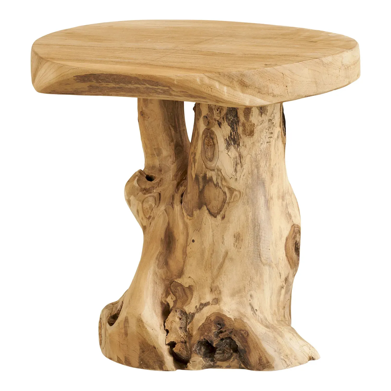 Palena Stolik boczny, teak, naturalny, 40x45 cm Palena Stolik boczny, teak, naturalny, 40x45 cm