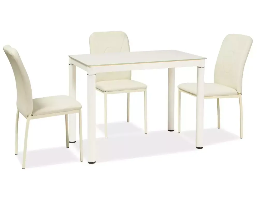 Stół GALANT do kuchni kremowy 60x100 Signal - GALANTK100X60