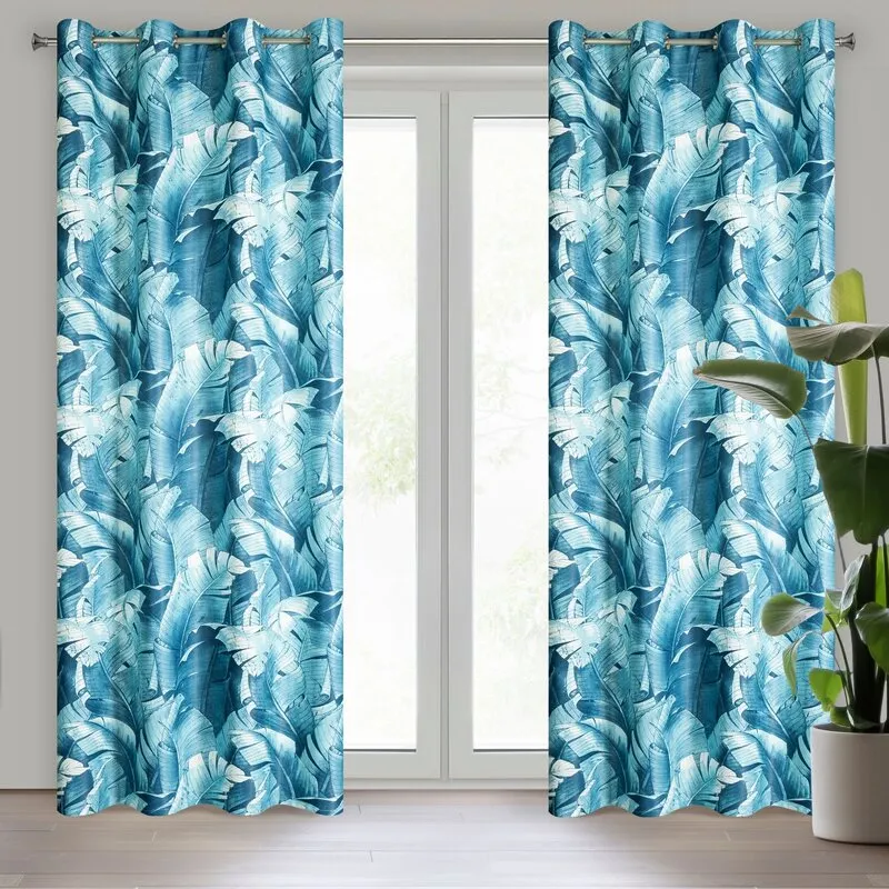 ZASŁONA GOTOWA LIZBONA 140X250 CM NIEBIESKI ZASŁONA GOTOWA LIZBONA 140X250 CM NIEBIESKI