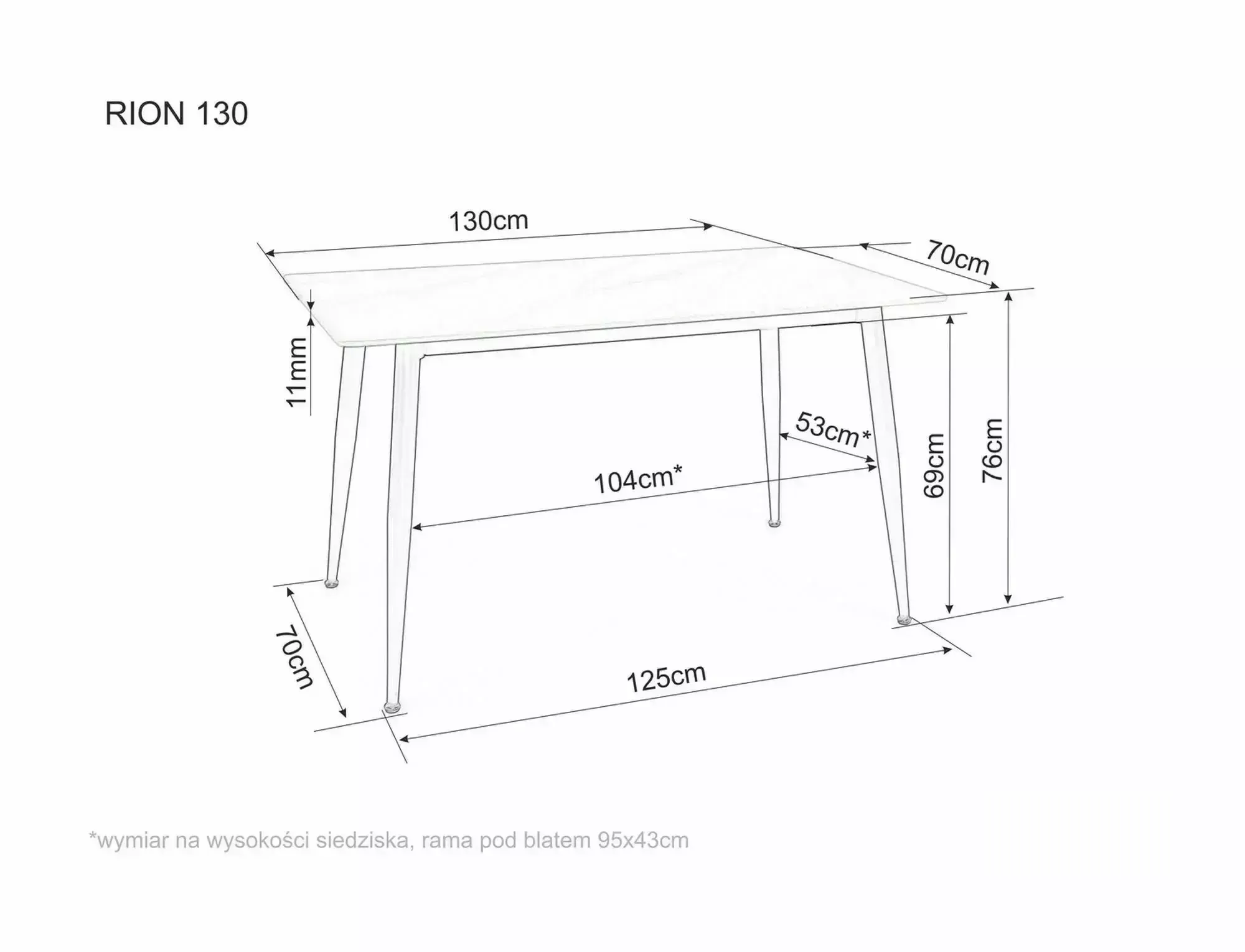 image stół, biurko, drewno, metal, projekt