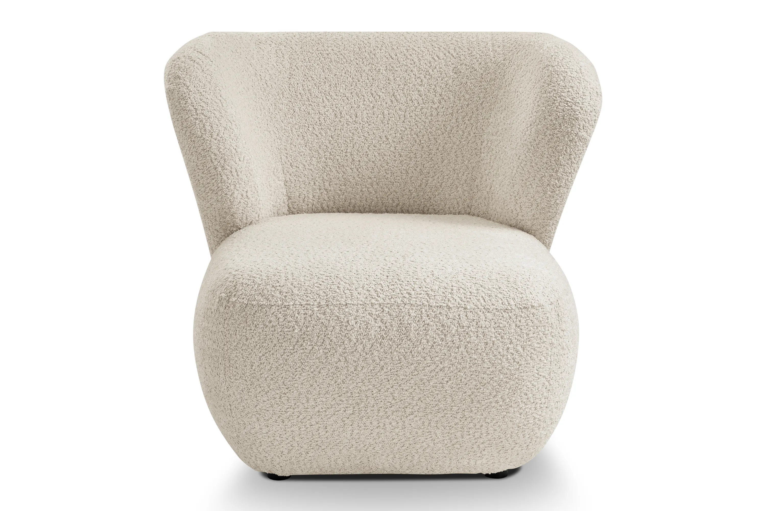 Fotel kubełkowy AVIS ANTHOLOGY tkanina boucle kremowy - AVIS_FOT_ANTOLOGY20