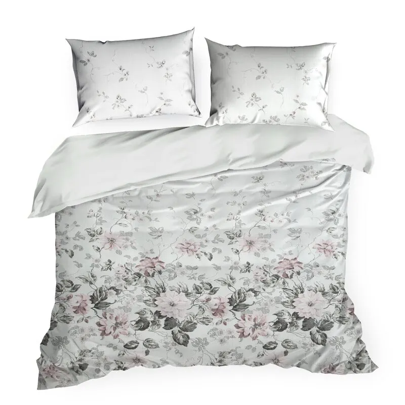 POŚCIEL D91 LEA 05 220 X 200 CM BIAŁY - EU_424318