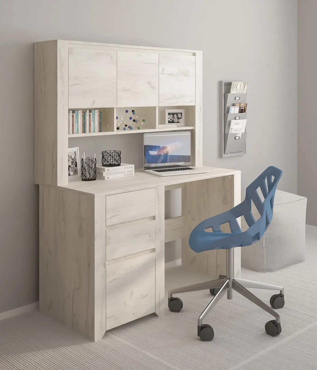 Biurko młodzieżowe 60x118cm ANGEL 80 - 6001091000016