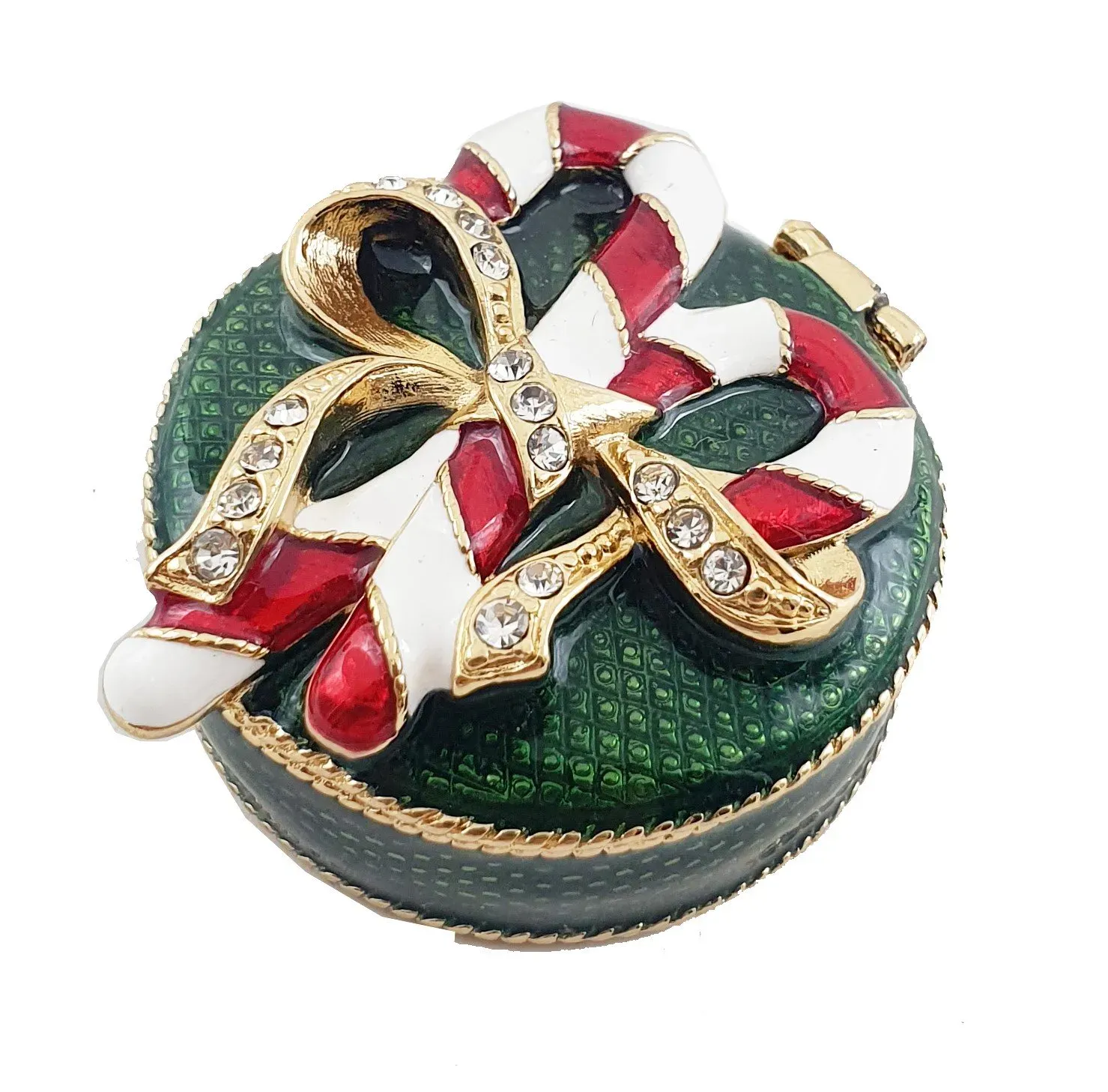 Puzderko okrągłe Z LASKĄ MIKOŁAJA 4742 zielone