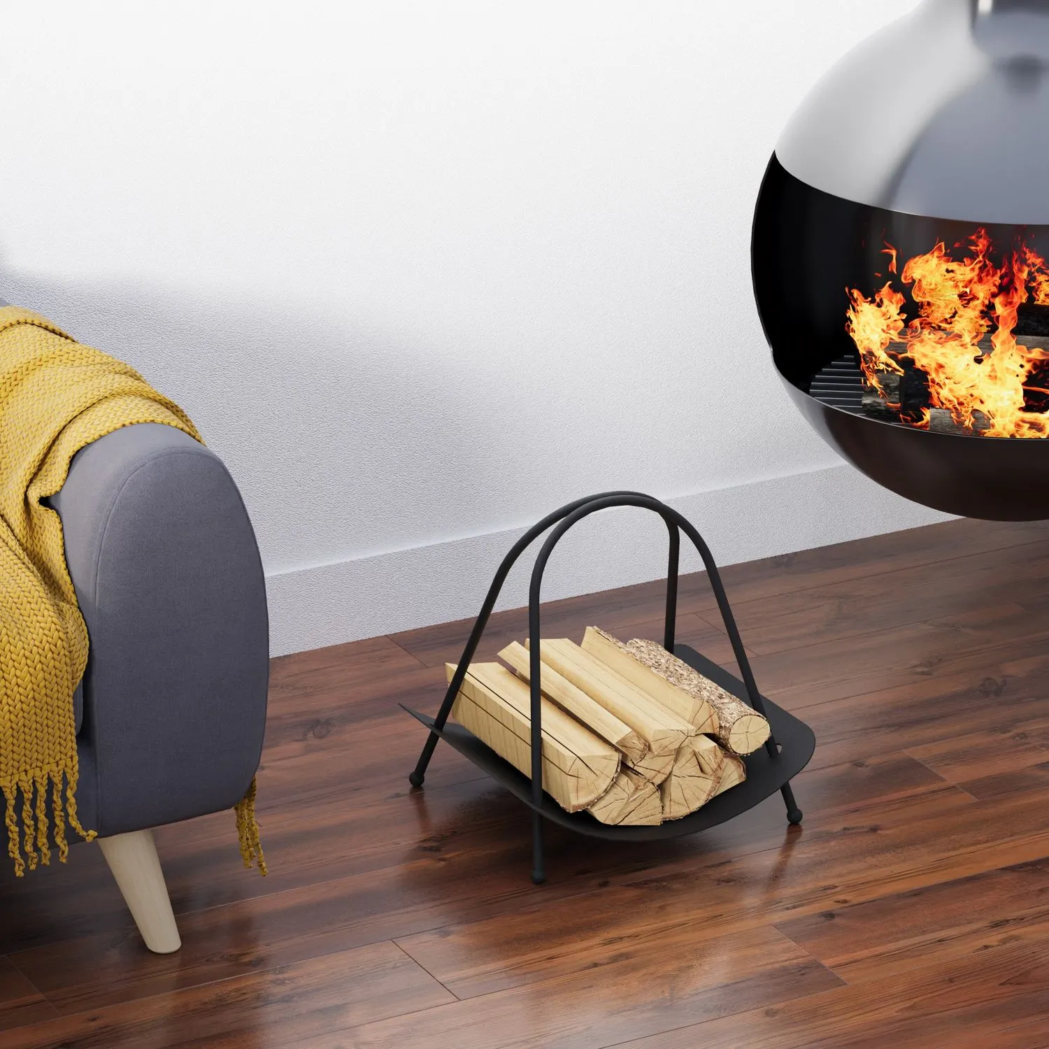 Metalowa ozdoba GED 017 czarna - ASI_247HFM1163