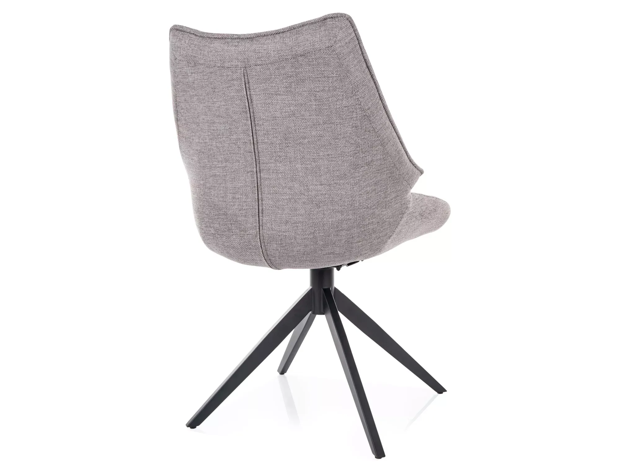 Krzesło obrotowe CODA BREGO 07 szary czarne nogi - CODABRCSZ