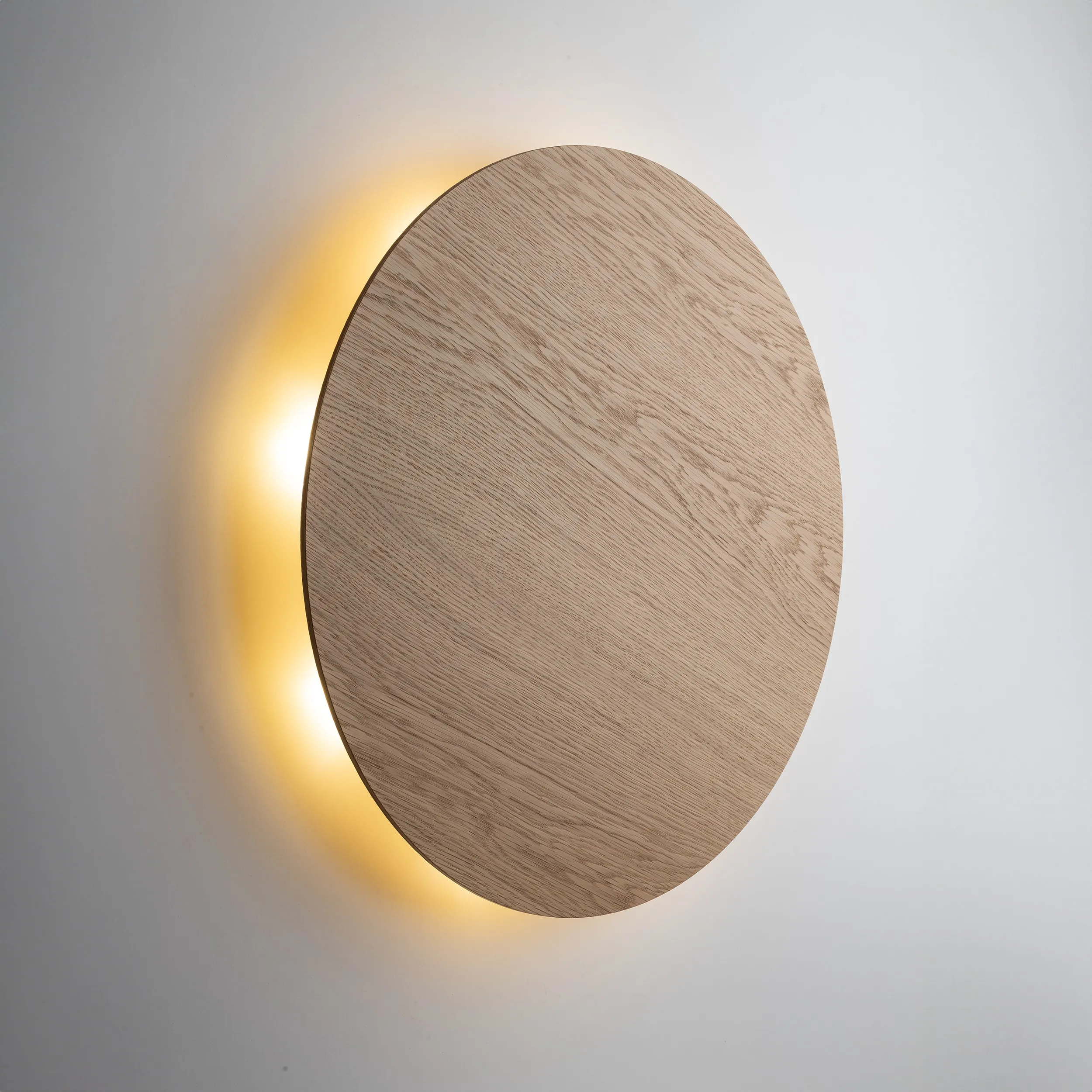 Kinkiet LUNA dębowy drewniany 60x6cm - TK_10098