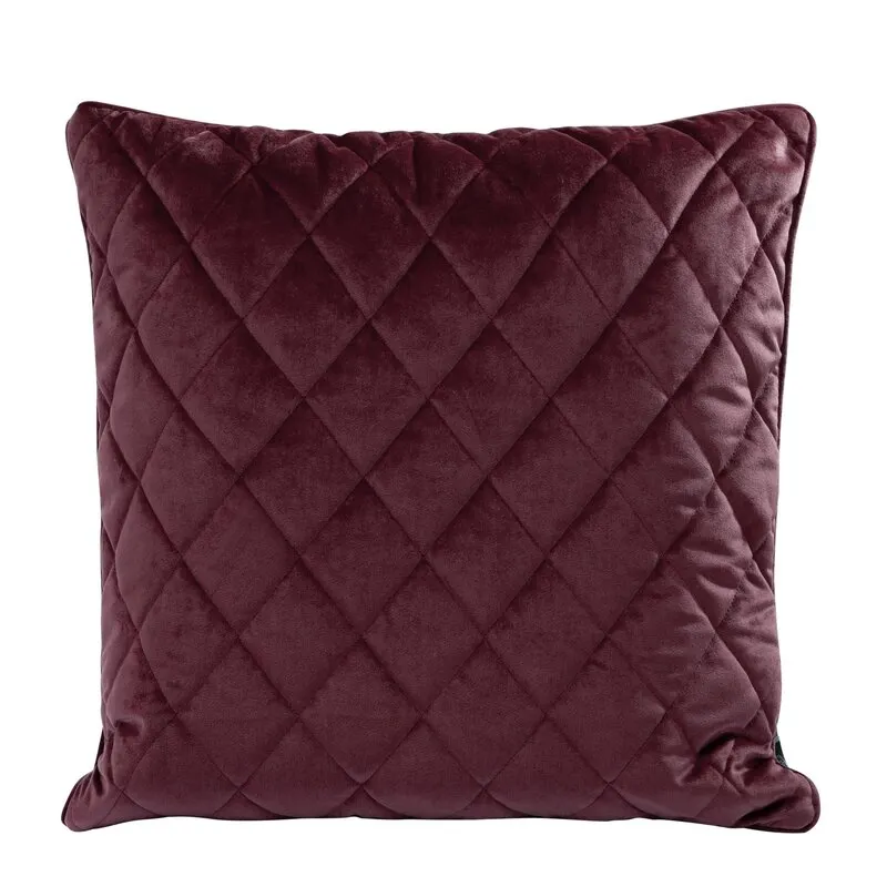 POSZEWKA VELVET 27 45 X 45 CM BORDOWY