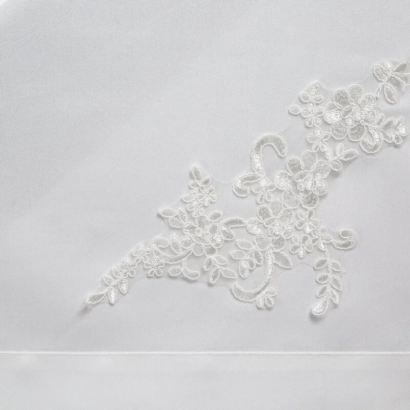 OBRUS BARI 40 X 140 CM BIAŁY - EU_457065