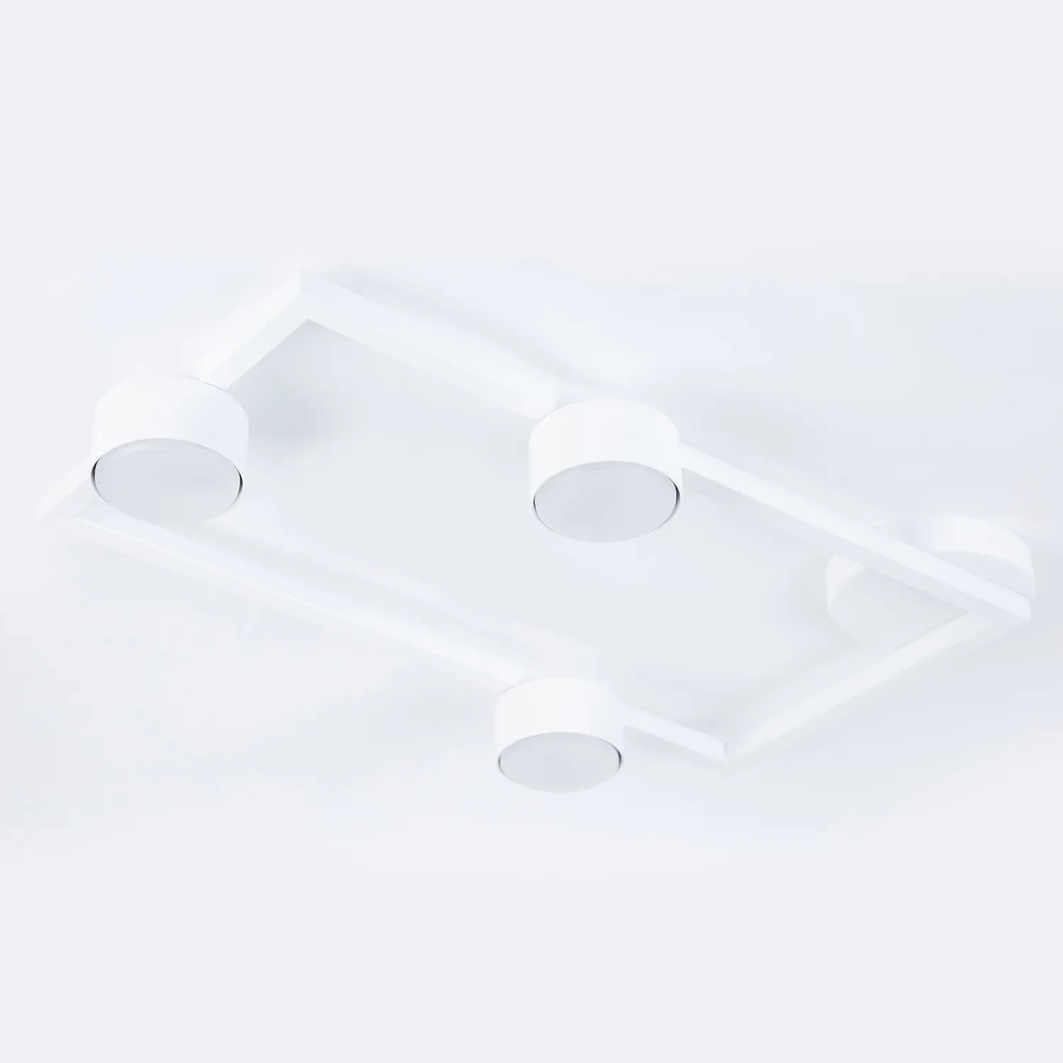 Plafon stalowy FRAME 3 biały - SI_41275