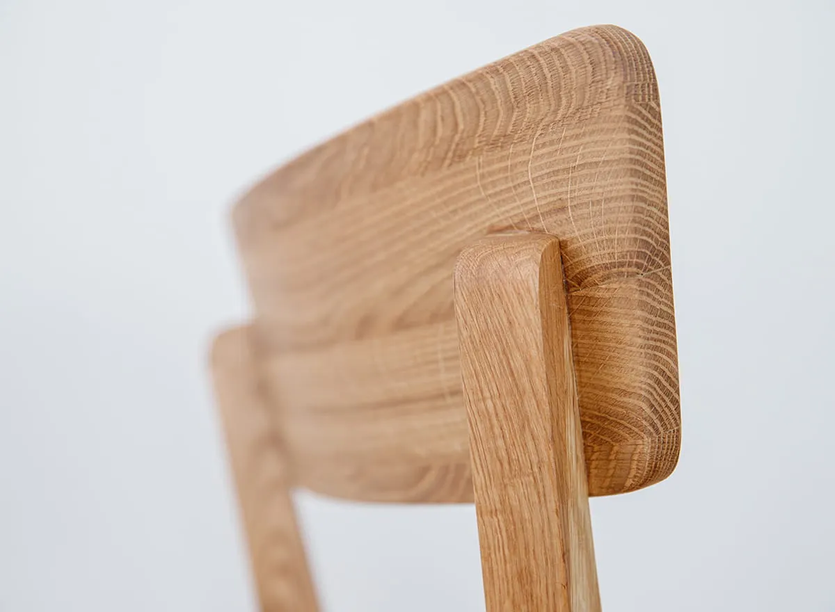 Krzesło drewniane LEON dąb olejowany - KULKLD