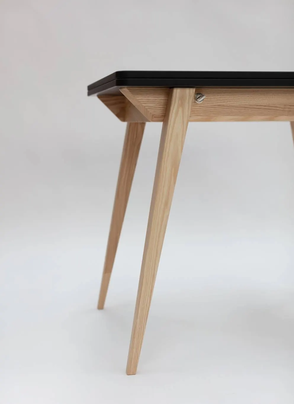 Stół rozkładany ENVELOPE 65x90-130cm petrol blue orzech - NRAGABATE_E14_WAL