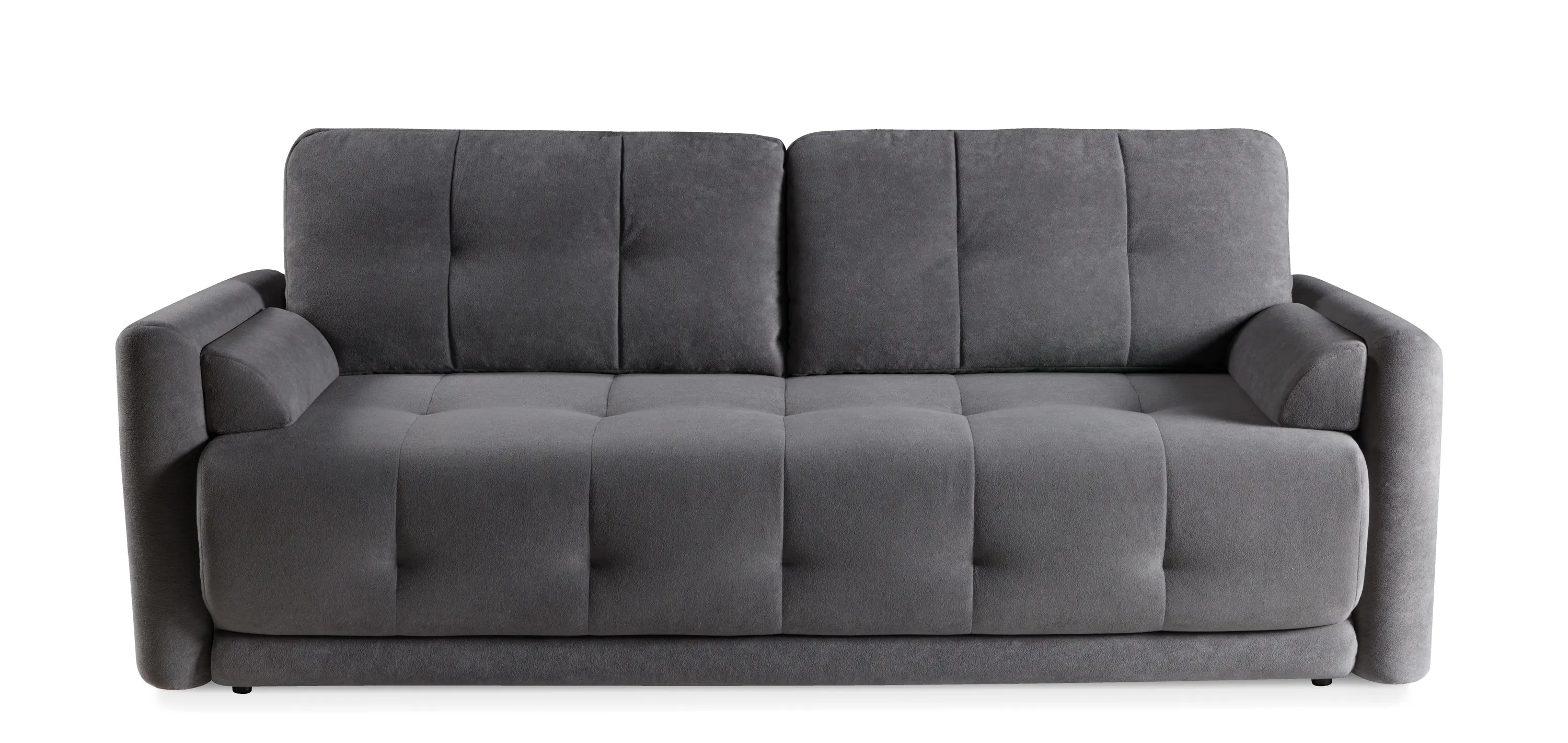 Sofa rozkładana z podłokietnikami ETNO Soft 20 - szara - ETNO_SO_SOFT20