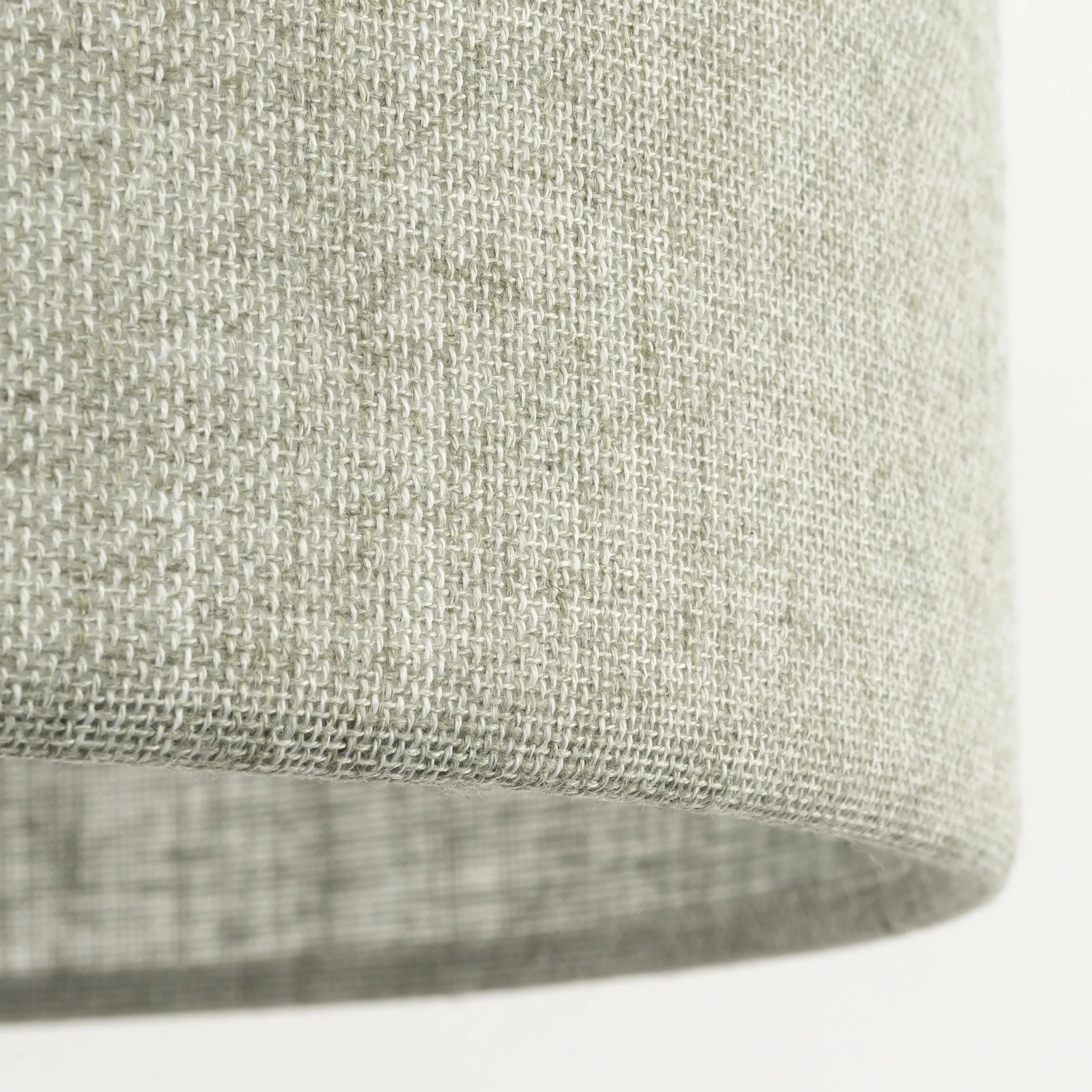 Lampa podłogowa EARTH czarna z zielonym okrągłym abażurem z tkaniny 159x50cm - TK_5476