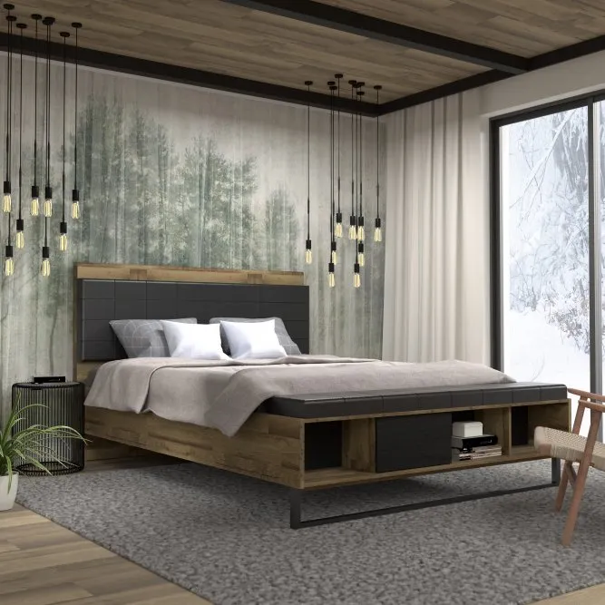 Łóżko 160x200 JAKOBINA JKBL1165 FORTE - JKBL1165-C795