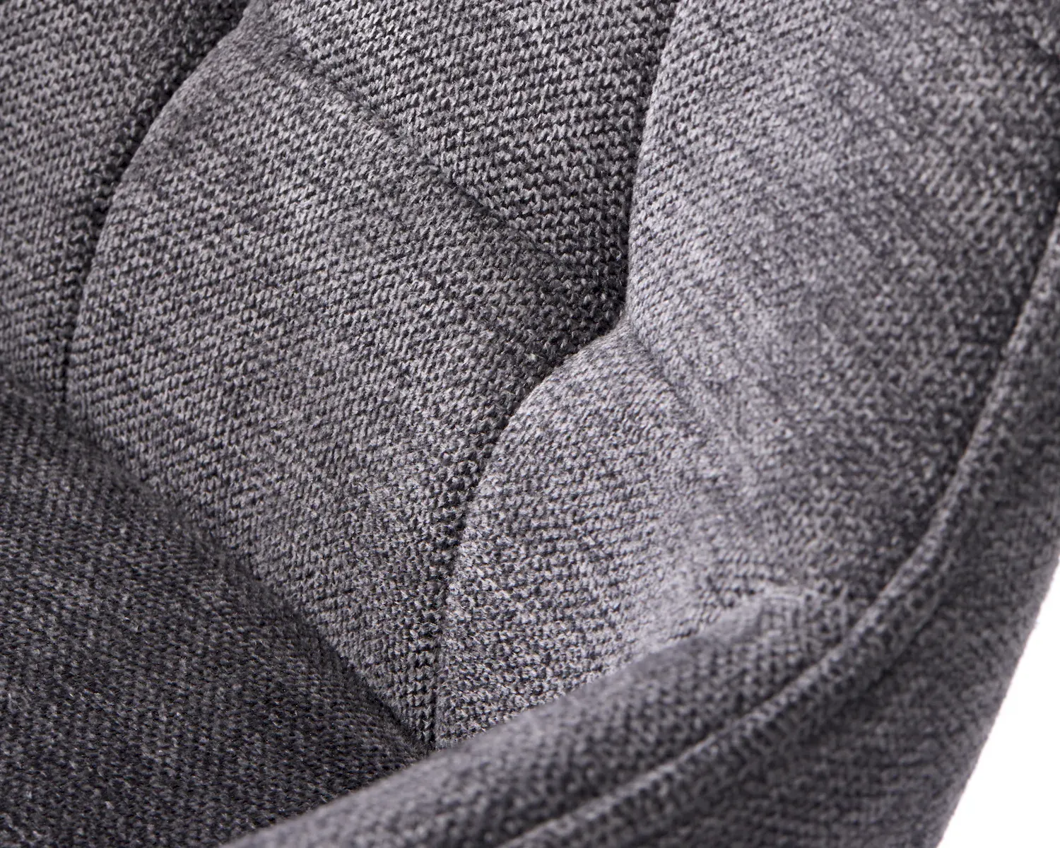 Hoker pikowany NOLAN z regulacją wysokości ciemnoszary - UN_50840001