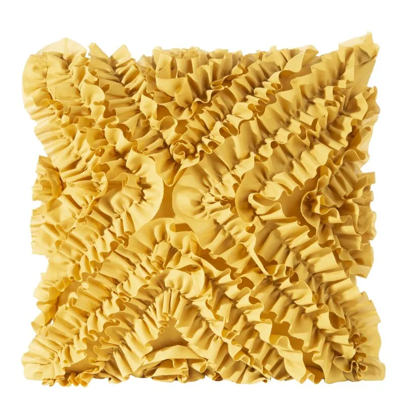 POSZEWKA MIRENA 45 X 45 CM MUSZTARDOWY - EU_373349