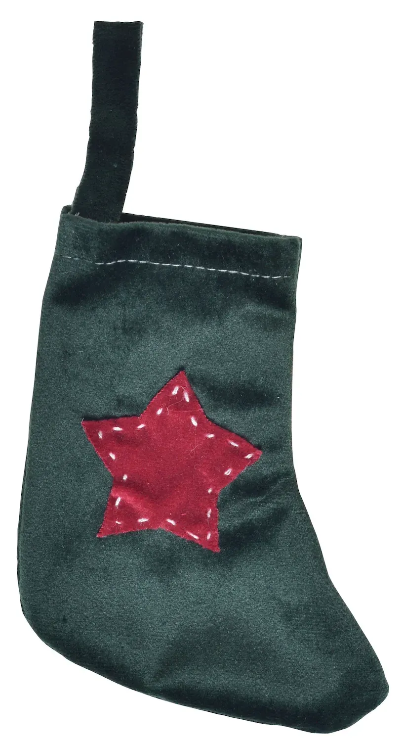 Skarpeta welurowa MINI 1605 zielona Skarpeta welurowa MINI 1605 zielona