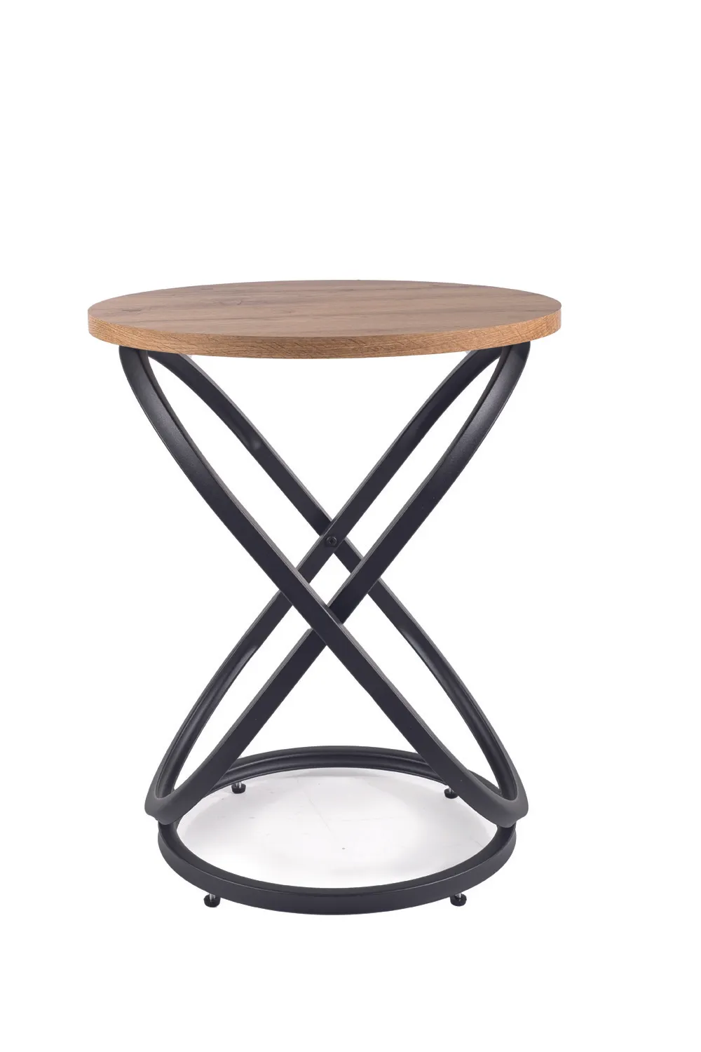 Ława kawowa loft okrągła EOS E DĄB ARTISAN/CZARNY FI45 SIGNAL Ława kawowa loft okrągła EOS E DĄB ARTISAN/CZARNY FI45 SIGNAL