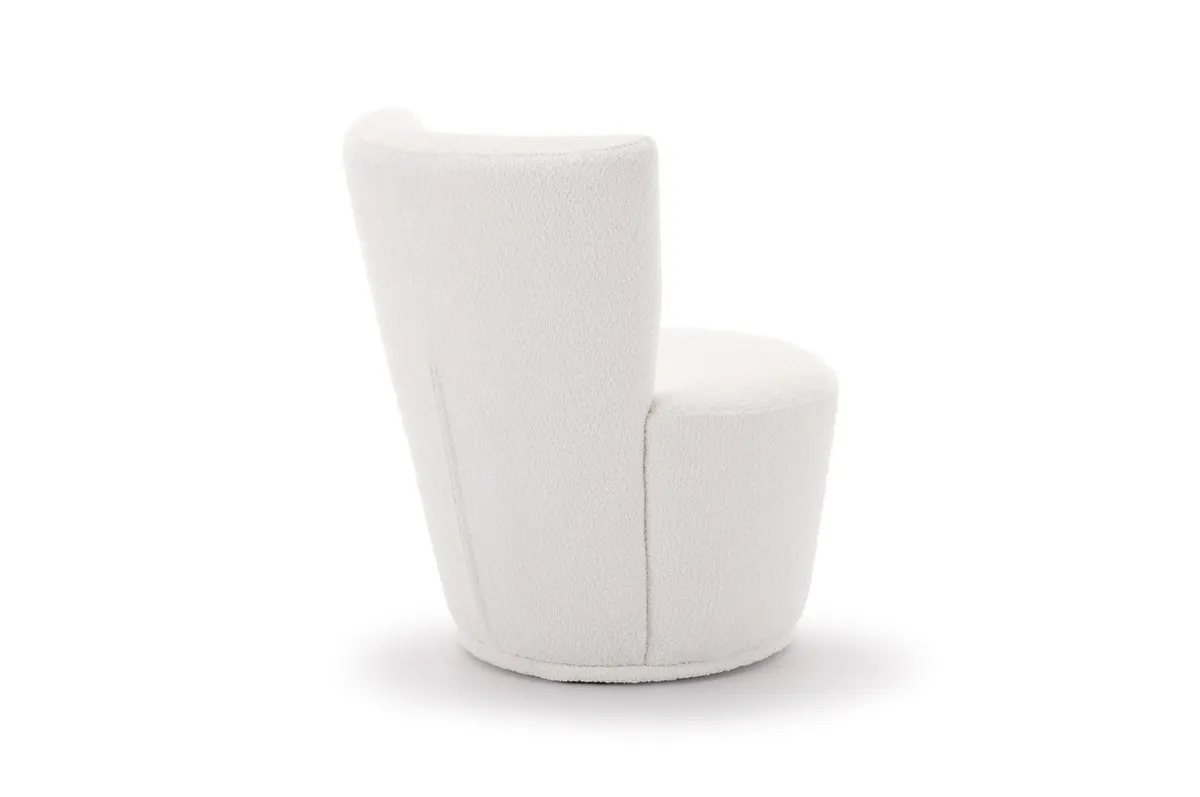 Fotel Tos biały MEBLEX - TOSARMCHAIR-CATCHME1WHITE