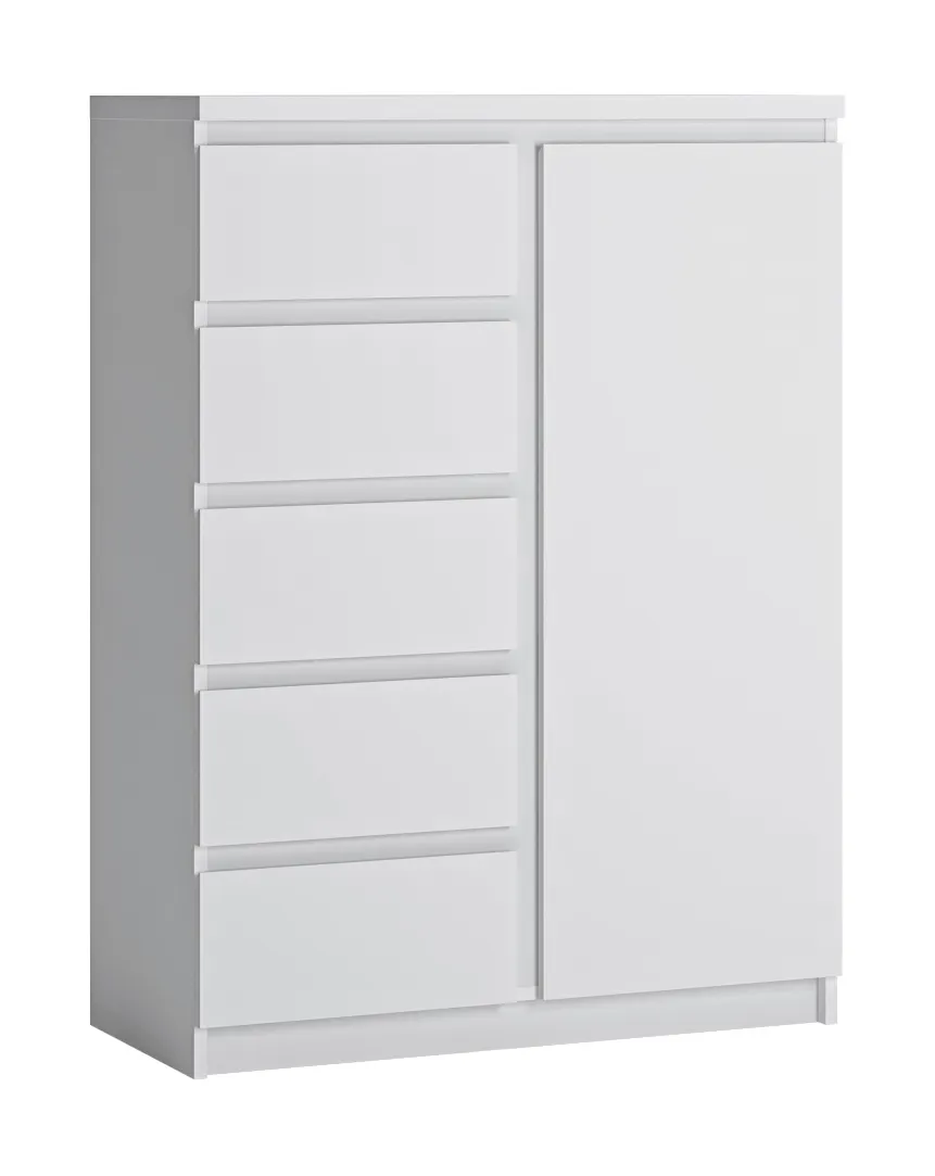 KOMODA Z SZUFLADAMI FRIBO FRIK01 BIAŁA ALPEJSKA