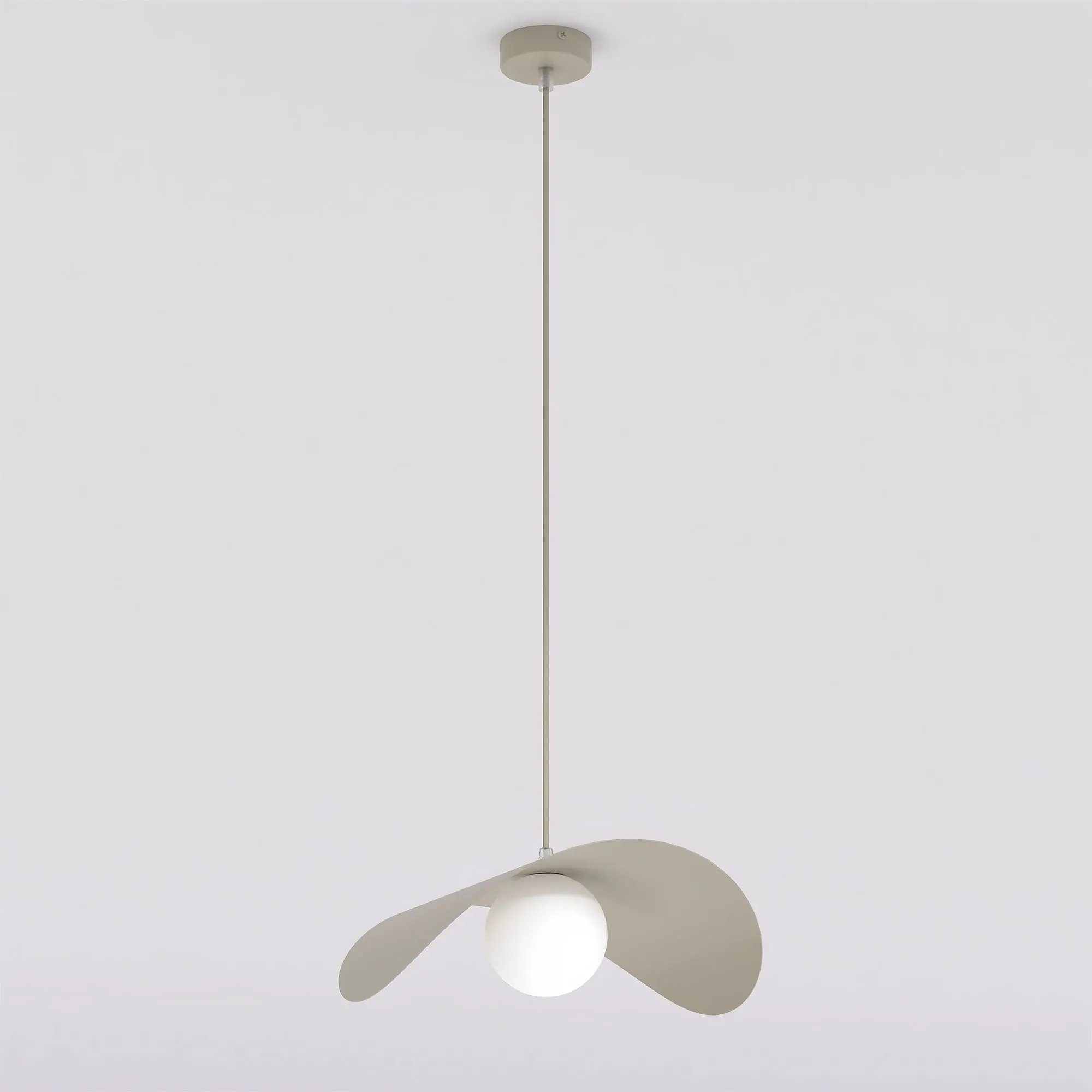 lampa wisząca, wisząca lampa, klosz okrągły, biała lampa, konstrukcja metalowa