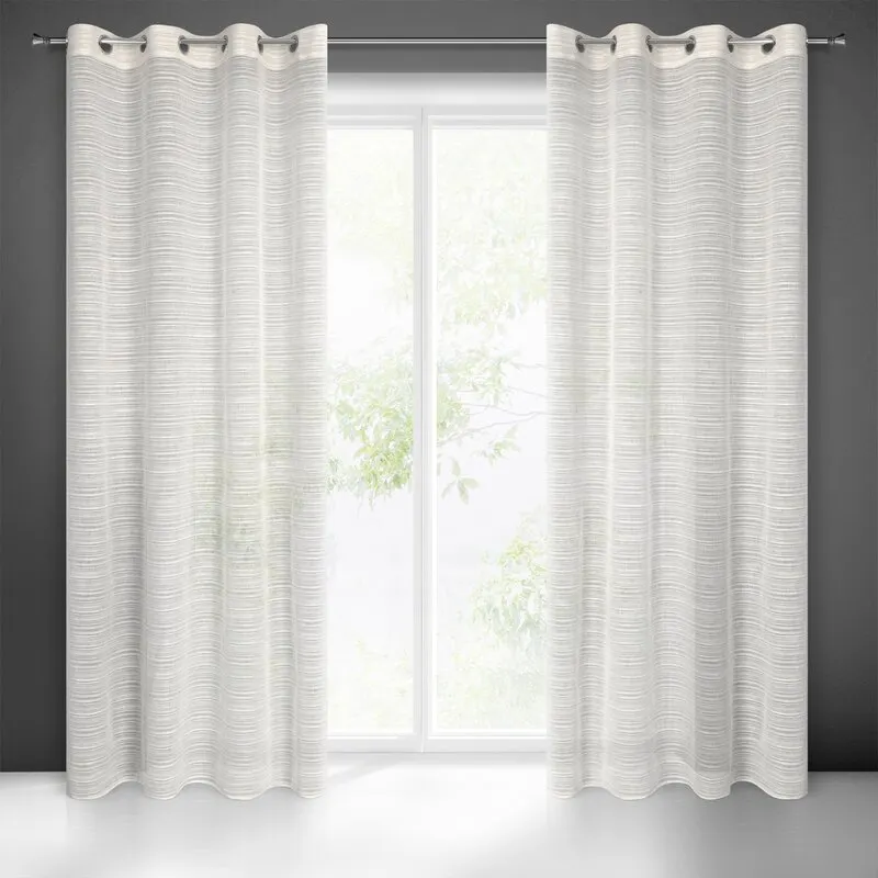 FIRANA GOTOWA ARIA 140X250 CM BEŻOWY FIRANA GOTOWA ARIA 140X250 CM BEŻOWY