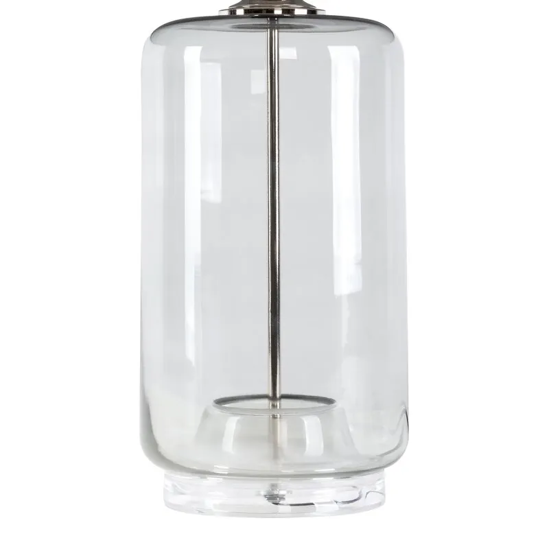 Lampa stołowa LILA popielata 38x61 cm - EU_417704