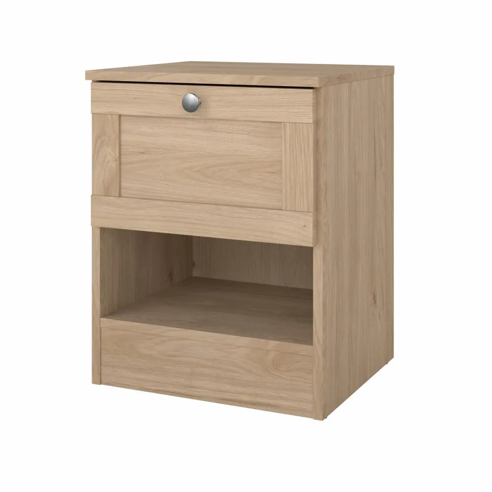Szafka nocna z szufladą BILLUND 40 cm Jackson Hickory - TV_68056HLHL