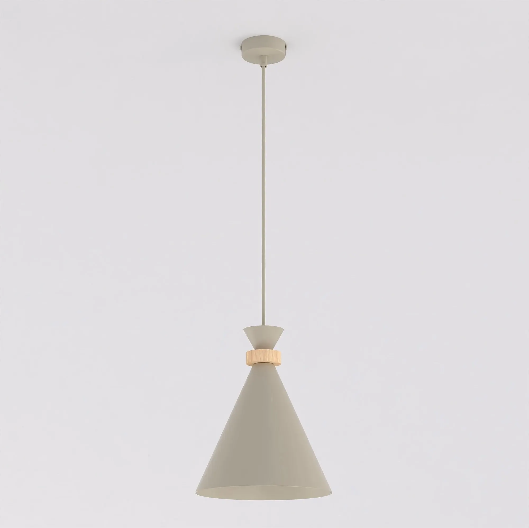 Lampa wisząca ZERO 1 MOKKA beżowa