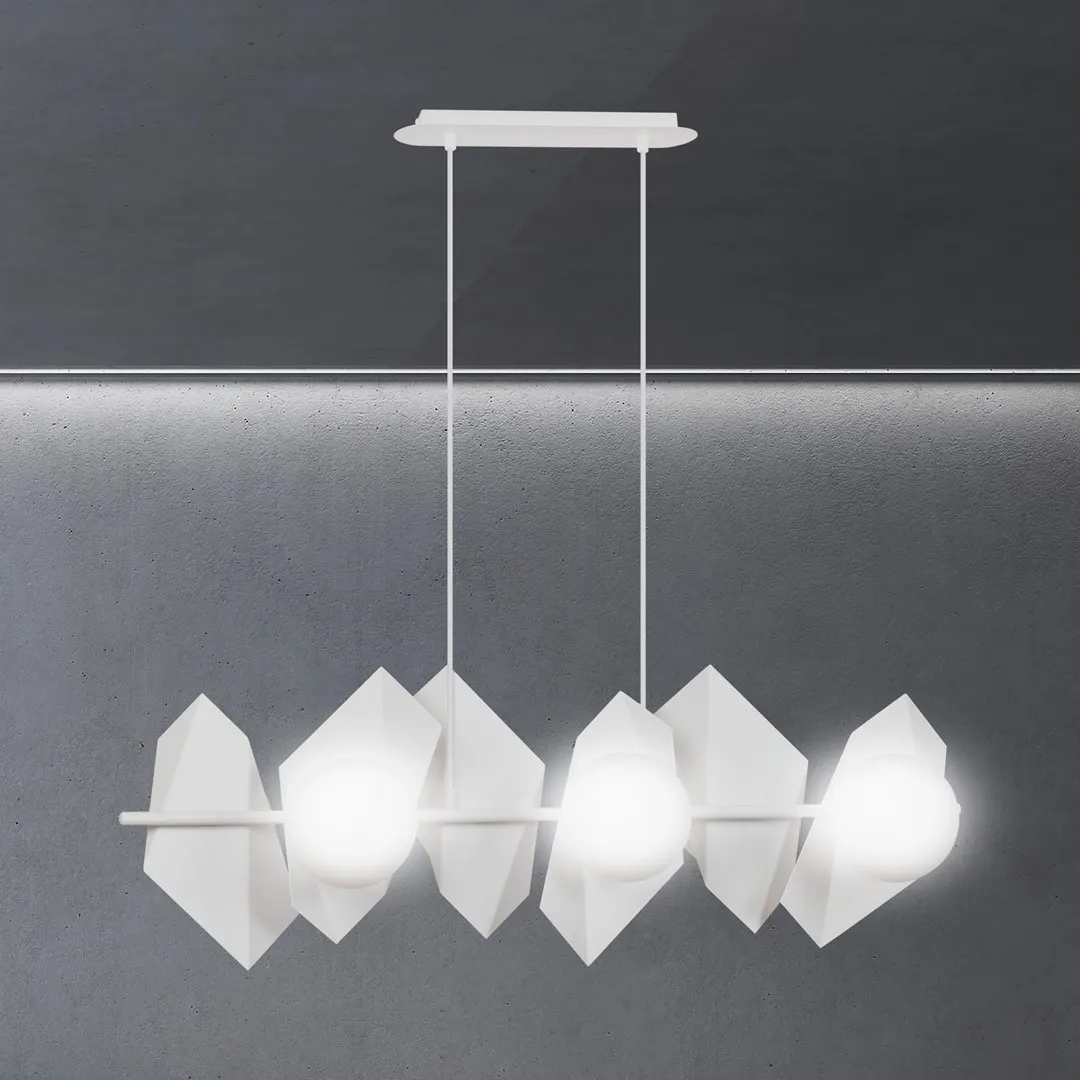 Lampa wisząca DRIFTON 6 biały — zdjęcie 5