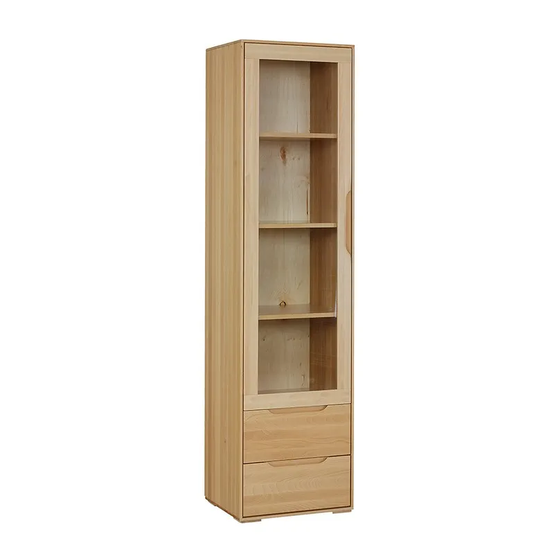 Witryna bukowa KW420 PRAWA Naturalny DREWMAX — zdjęcie 2