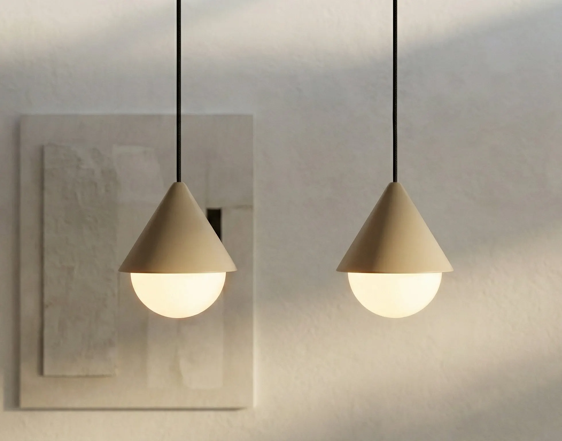 image lampa wisząca, kinkiet, oświetlenie, model minimalistyczny, kulaczny żarówka