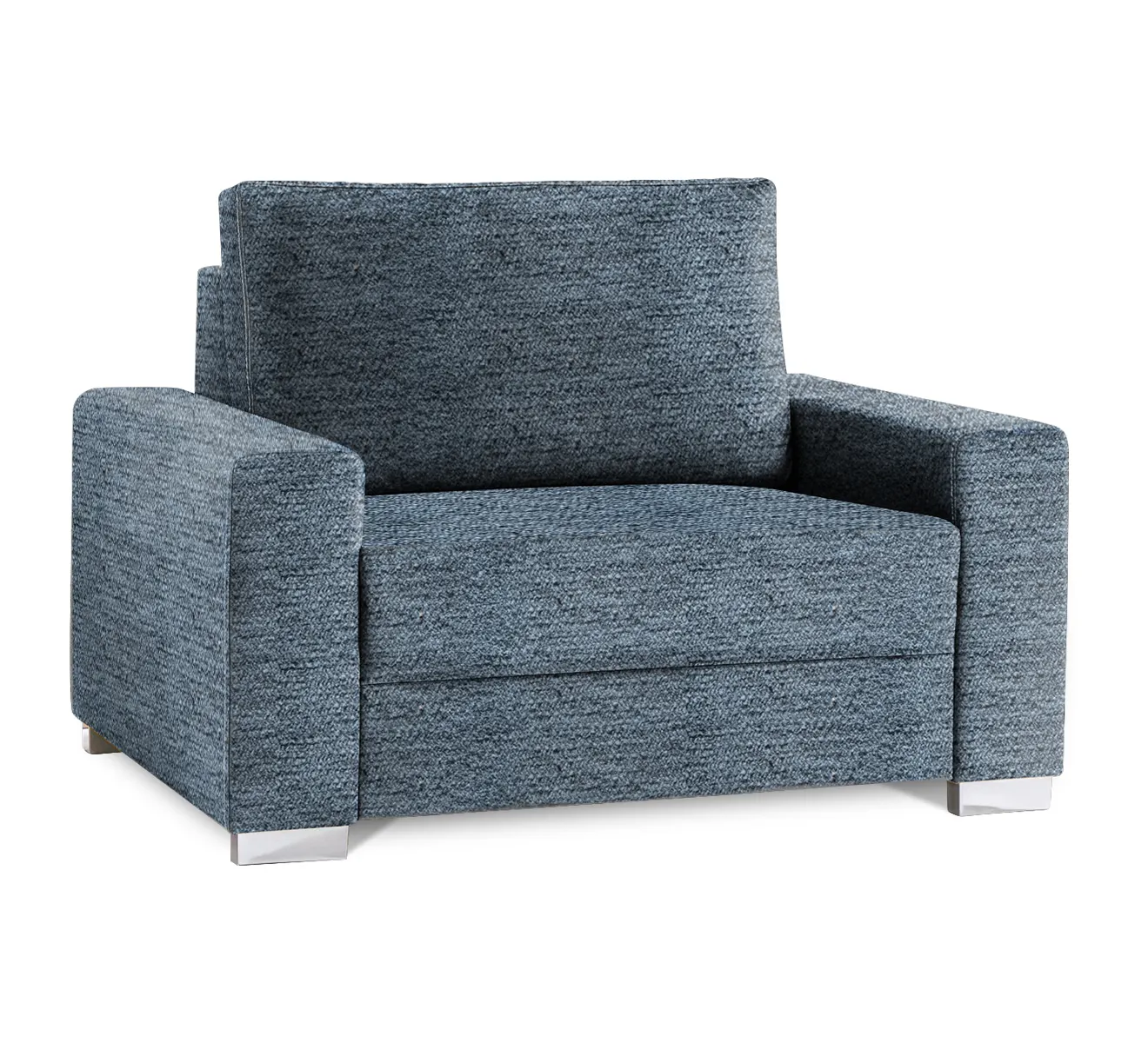 Fotel z funkcją spania DAX 1F LAGO 15 granatowy