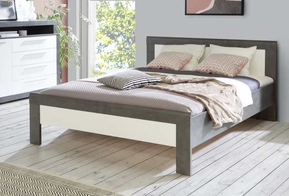 Łóżko z pojemnikiem na pościel 160x200 JULIETTA JLTL167-C289 FORTE - JLTL168-C289