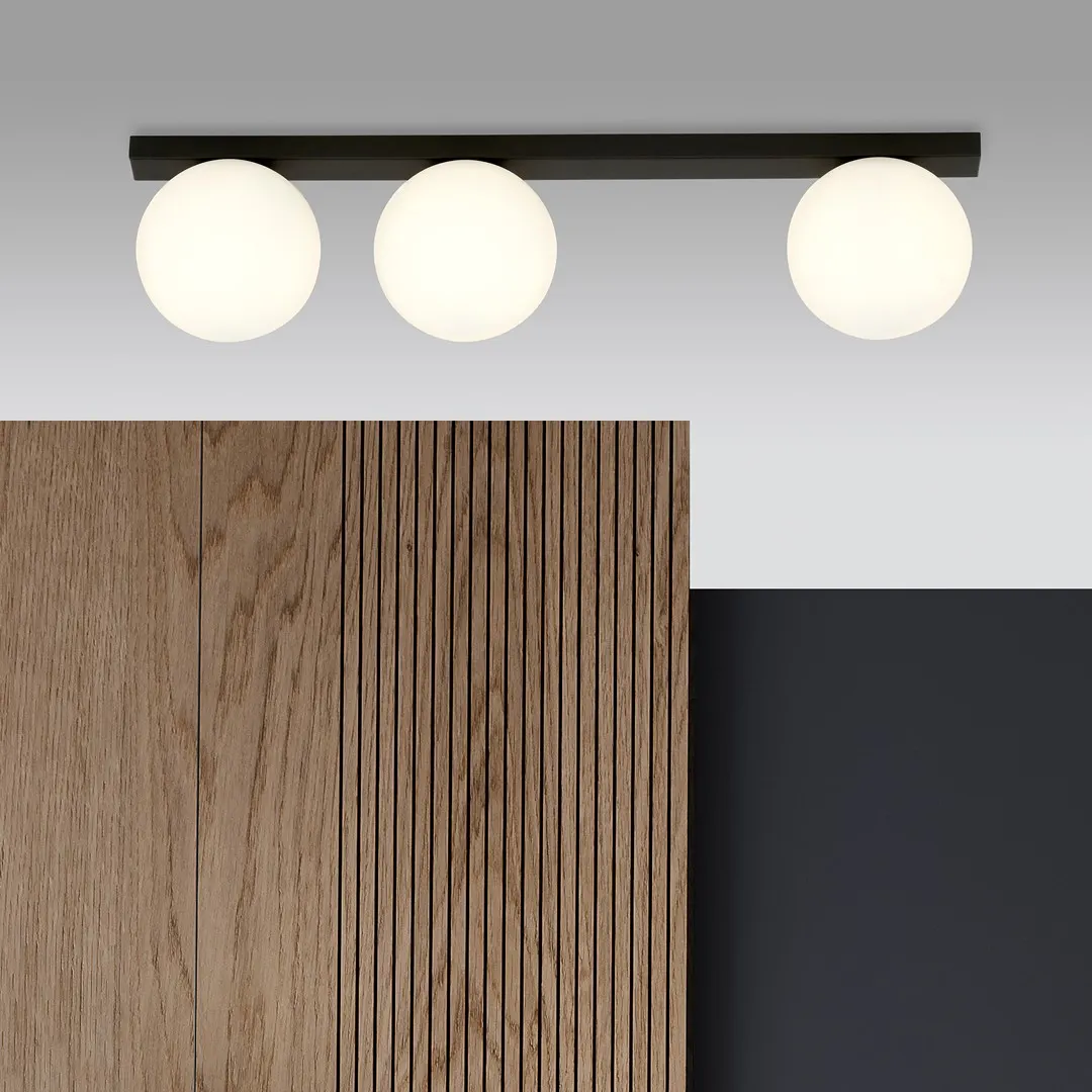 Lampa sufitowa FIT Czarny 1124/3 - 1124/3