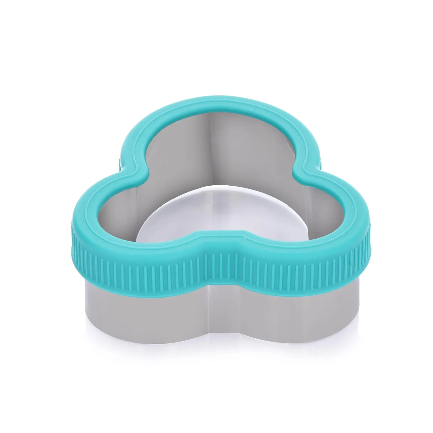 cookie cutter, cloud shape, turquoise, plastic, kitchen accessory