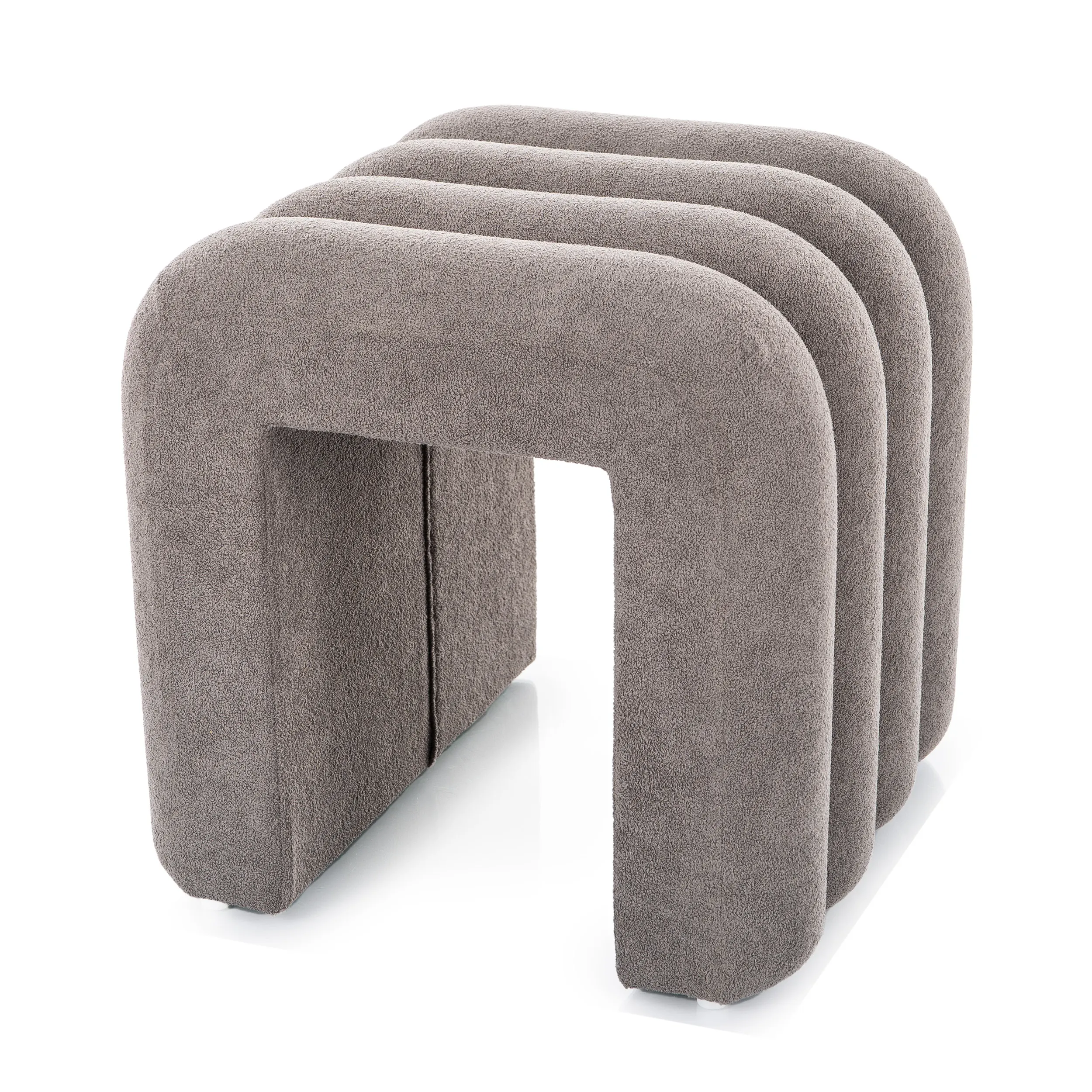 Puf TICA 40x38x40 szary Meble