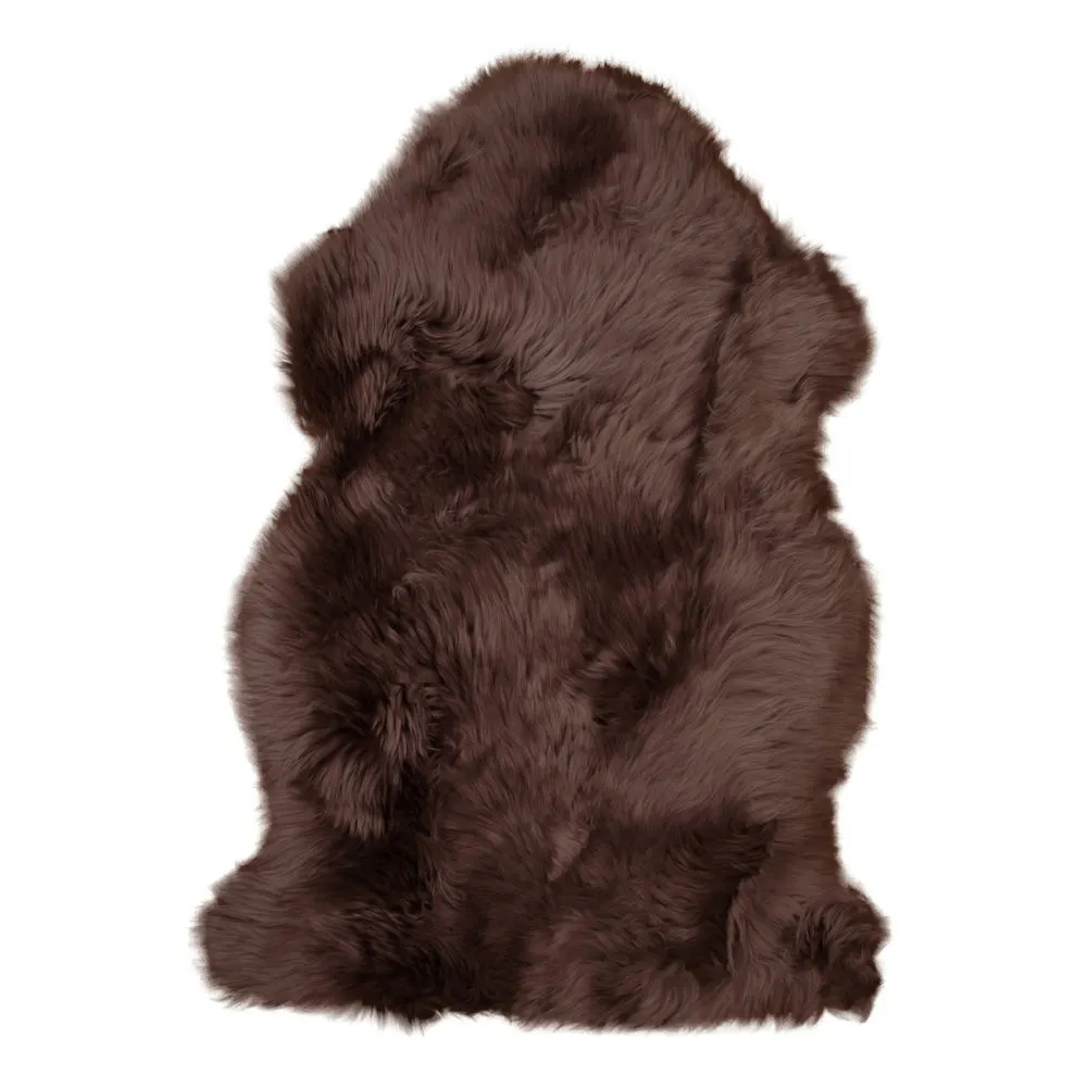 Skóra jagnięca LAMBSKIN 50x85 cm brązowa