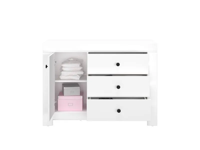 Komoda LAHTI 10 biała ML Meble - 1LAHT10-001