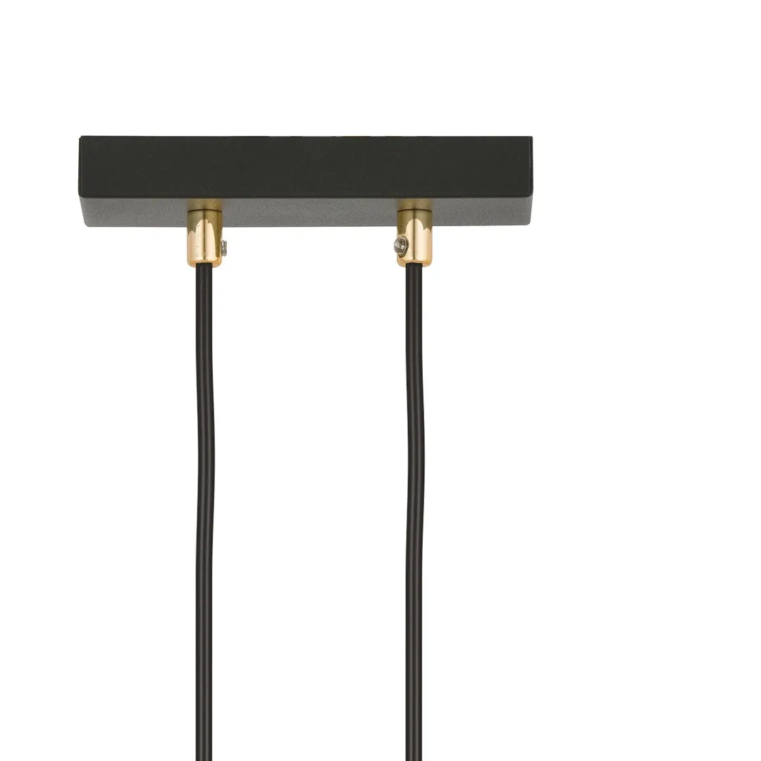 Lampa wisząca GLAM 1 czarny biały — zdjęcie 5
