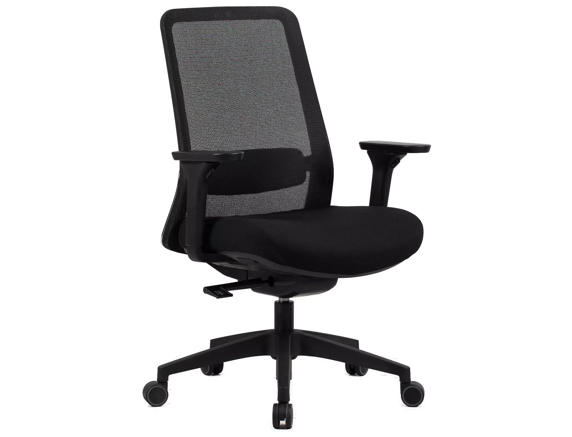 Fotel biurowy obrotowy Q-718 ergonomiczny czarny Fotel biurowy obrotowy Q-718 ergonomiczny czarny