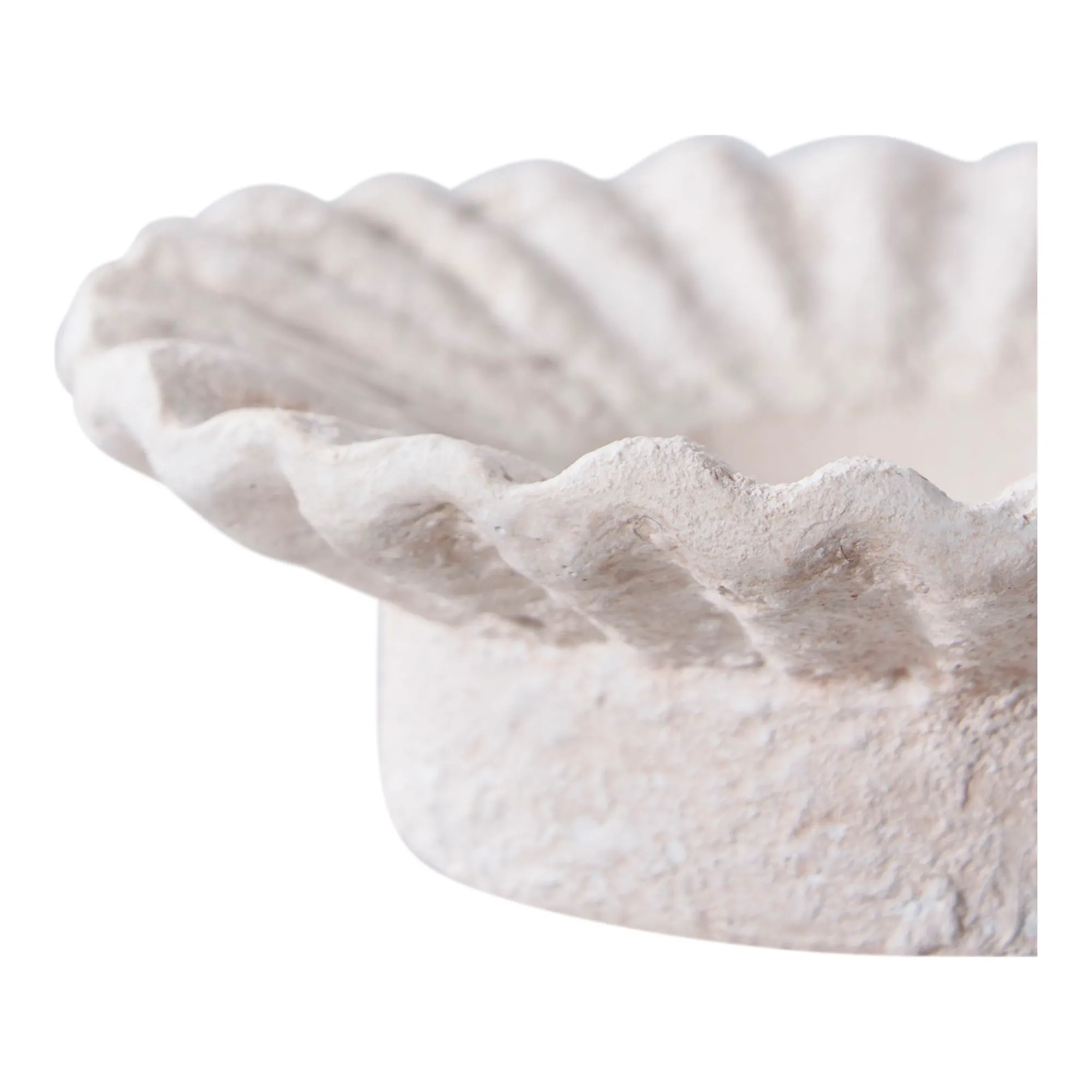 Świecznik cementowy CANDLE zestaw 2 sztuk biały - 4561189