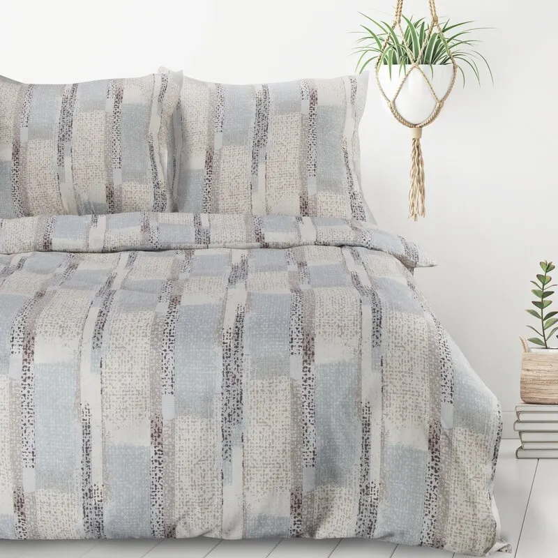 POŚCIEL D91 ALLISON 160 X 200 CM SREBRNY POŚCIEL D91 ALLISON 160 X 200 CM SREBRNY