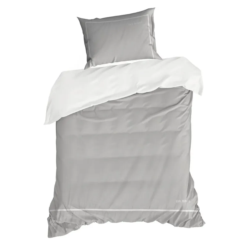 POŚCIEL H 160 X 200 CM SZARY EM - EU_440430