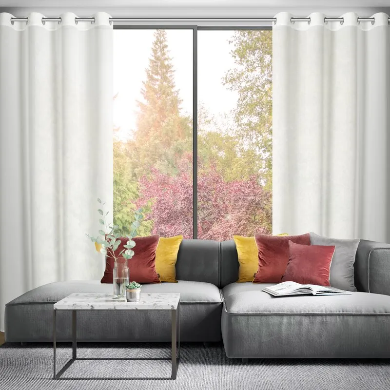FIRANA GOTOWA ROSSI 135 X 250 CM BIAŁY — zdjęcie 8