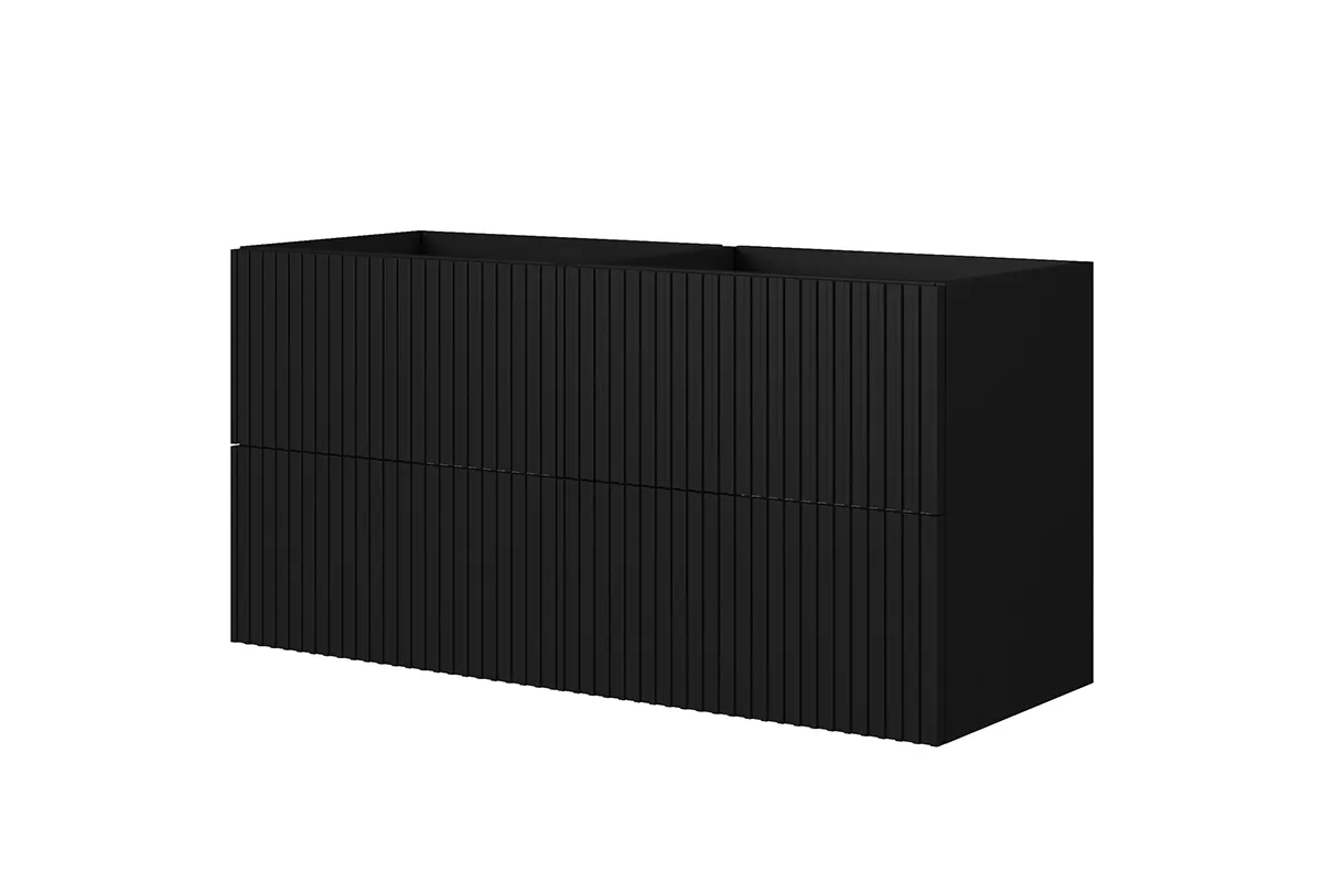 Szafka pod umywalkę NICOLE 60 2SZ - czarny mat - B_149038