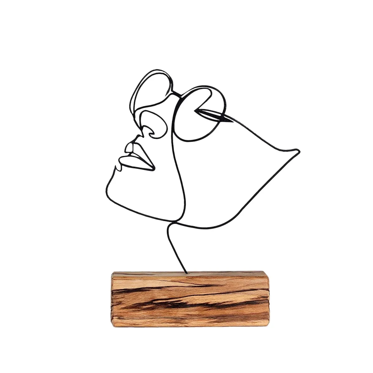 Ozdoba dekoracyjna M 037 czarna Odzież, Kapelusz, Sztuka